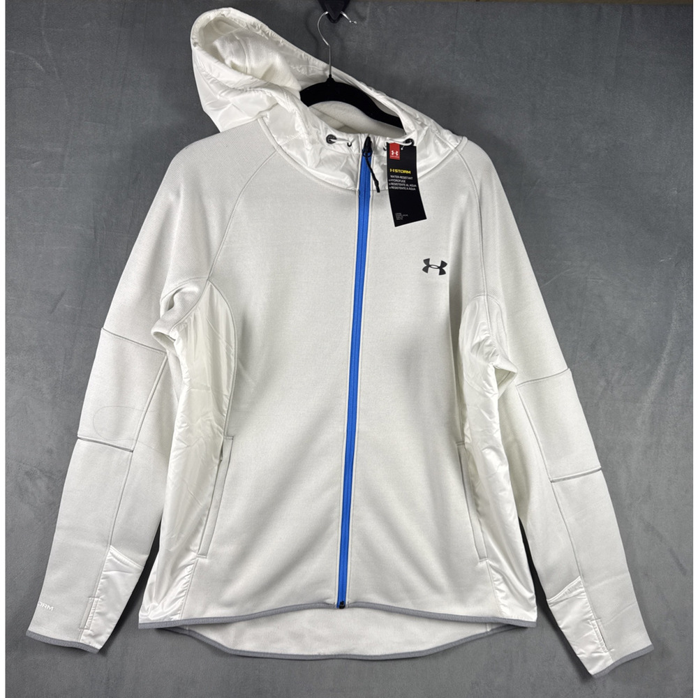 Under Armour X Storm‎ Women’s XL Jacket Hooded White Water Resistant